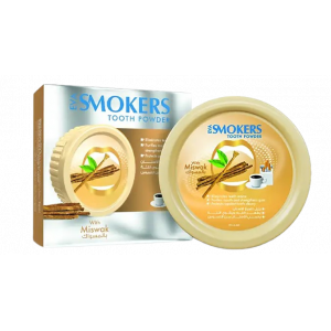 EVA SMOKERS CLEANSING TOOTH POWDER WITH MISWAK 40 GM
